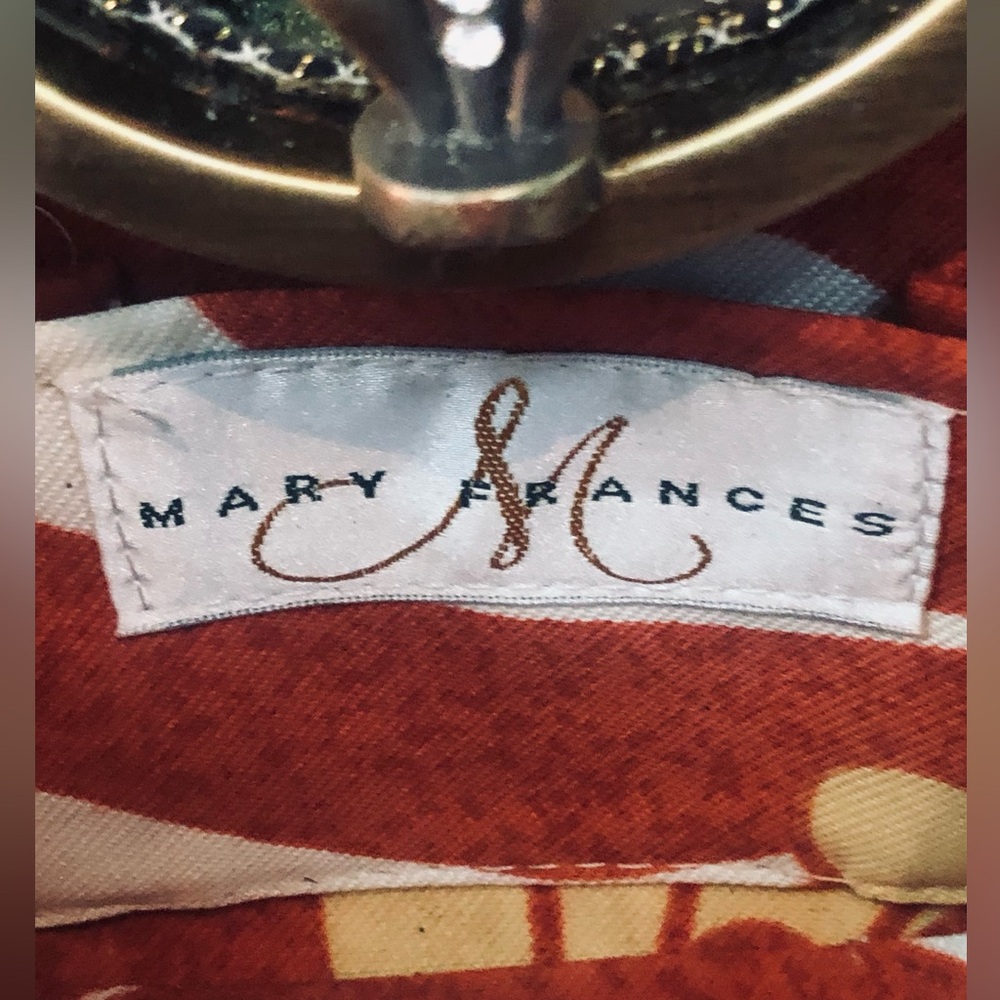 ((SPECIAL PURSE For VERY SPECIAL FRIEND)) Mary Frances Velvet FloraL Women's BAG - Picture 7 of 14